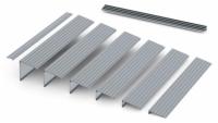 EZ-Access Aluminum Threshold Ramp: 1.5"