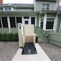 AmeriGlide Hercules Junior Residential Vertical Platform Lift